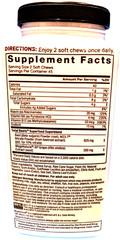 Force Factor Total Beets Chews for Healthy Blood Pressure 90 Soft Chews ED 02/28