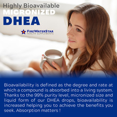 DHEA Liquid Drops – Adjustable Dosing – Micronized – Supports Healthy Aging