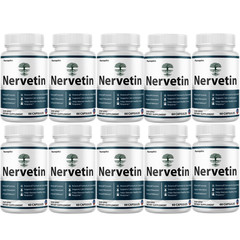 Nervetin Neuropathy Supplements, Nerve tin Advanced Nerve (10 Bottles) Official