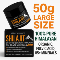 Himalayan Shilajit Paste – Resin Complex 50g – Natural Fulvic Acid Supplement