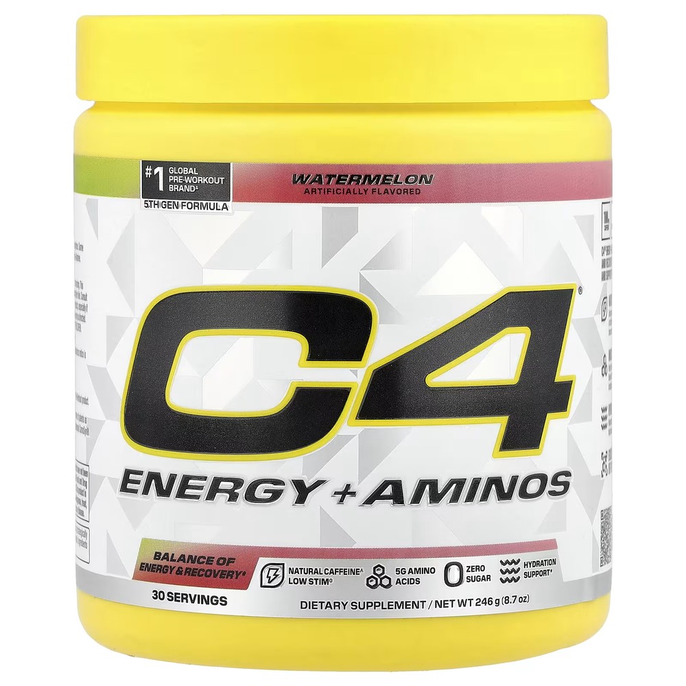 2 X C4 / Cellucor, C4® Energy + Aminos, Watermelon, 8.7 oz (246 g)-worldwide