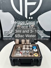 Peptide Storage Case, 3ml, 10ml and 30ml, Peptide organizer