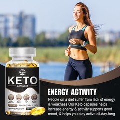 60PC KETO Capsules 2000mg FAT BURNER Weight Loss Diet Pills Appetite Suppressant