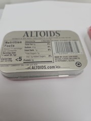 2 Altoids PEPPERMINT Flavored Mints 1.76 oz Tin – Refreshing, Curiously Strong