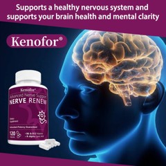 Advanced Nerve Support Brain Nervous Health Benfotiamine 600mg 120 Capsules