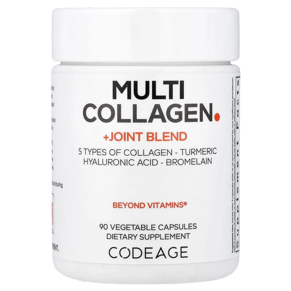 2 X Codeage, Multi Collagen + Joint Blend, 90 Vegetable Capsules