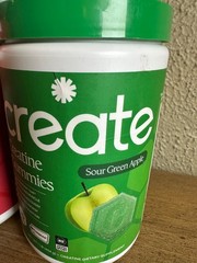 Create Creatine Gummies 5-Pack Bundle 90ct Each Watermelon Orange Raspberry Cher