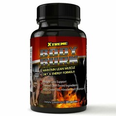 Xtreme Body Burn Fat Burner Pills Weight Loss Diet Supplement 60 Caps Free Ship