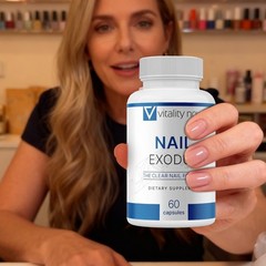 (3 Package Nail Exodus Capsules, Formula, Nail & Foot Support Clear Healthy Nail