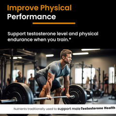 Testosterone Booster for Men T-BOOSTER Enhance Muscle Size Energy 3RD PARTY TEST