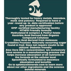 OPTIMIZE MINERALS DAILY MULTI-MINERAL FORMULA70+ lonic Trace Minerals