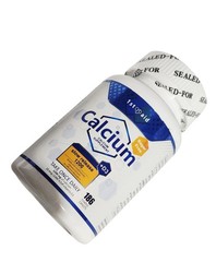 1st Aid Calcium + D3 Supplement Slow Release 1200mg 186 Ct Caplets Exp 04/27 NEW