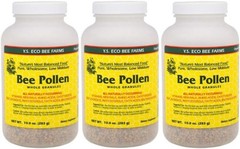 Bee Pollen Bundle – 10 oz x 3 Granules by Y.S. Eco Bee Farms
