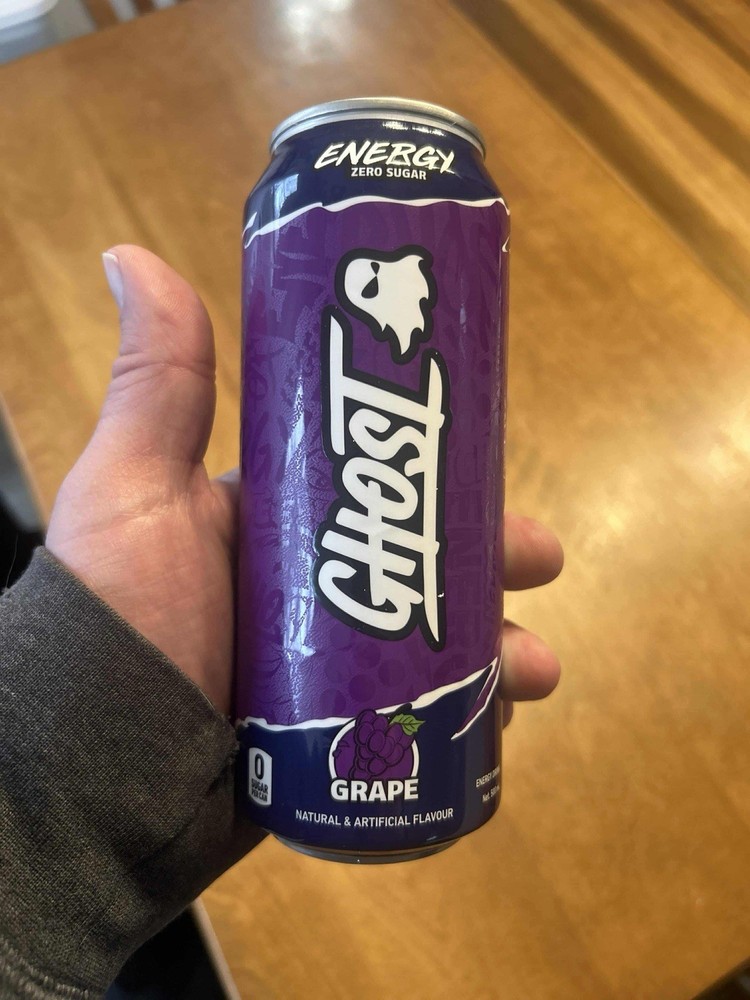 **Extremely Rare! Grape Ghost Energy Drink – Australia Exclusive**