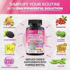 Bundle, Soothe-Smooth Cortisol Support-Myo-Inositol Multivitamin Combo