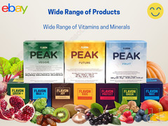 Flavon Peak Fruit 30 Sachets – Antioxidant Superfruit & Omega Formula for Health
