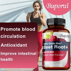 Nitric Oxide Max with Beet Root+ 240pcs – Vascular Health, Antioxidant, Energy