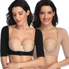 Womens Upper Arm Shaper Compression Sleeves Shapewear Crop Tops Arm Slimmer Vest