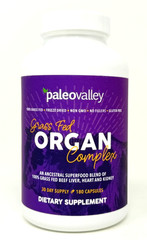 Paleo Valley Grass Fed Organ Complex – 180 Capsules – EXP 10/2027 -New/Sealed