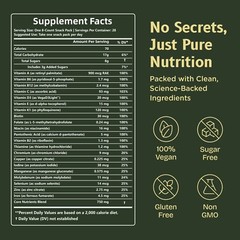 Daily SuperGreen Gummies, Digestive Health, 20+ Vitamins & Minerals – 28 sachet
