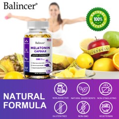 Sleep Capsules, 35 mg, Natural Sleep Aid, Improves Sleep Quality, Sleep Cycles