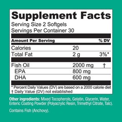 Live Conscious OmegaWell Fish Oil Heart, Brain, and Joint, 2 BOTTLES