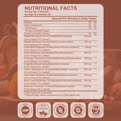 Mushroom Complex Supplement for Energy, Memory & Immune System Support﻿