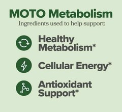 МОТО – Metabolism Boosting Capsule – Energy, Curb Cravings, Exp 02/28