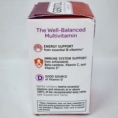 Geritol Multivitamin Multimineral Nutrition Support 100 Tabs per Bottle (2 Pack)