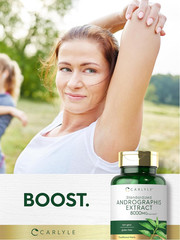 Andrographis Paniculata Capsules | 8000Mg | 90 | Herb Extract Supplement | Non-