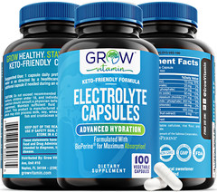 Salt Premium Electrolyte Capsules, 100 Capsules, Maximum Absorption