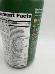 Nature’s Way Alive! Max Potency Liquid Multivitamin 30.4 Fl Oz., Citrus Flavored