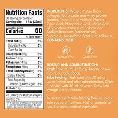 Liquid Collagen Peptides Type I, III 15 Grams Protein per Oz. |Prosource NoCarb