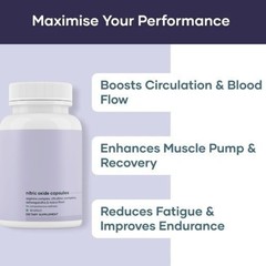 Mars Nitric Oxide Capsules Pack Of 1-2 – Supports Energy – Circulation & Muscle