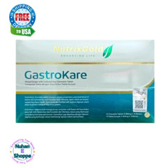 Original NutrixGold GastroKare – Mix Ginger With Cultured Soy Tablet EXP 05/26
