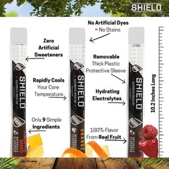 SHIELD Electrolyte Freeze Pop, 3 fl oz., Assorted Fruit Flavors, 36 count