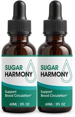 (5 Pack) Sugar Harmony Drops, SugarHarmony Maximum potency Blood Support
