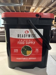 120 Serving Freeze Dried Vegetable and Gourmet Flavored Sauces