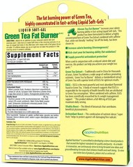 Applied Nutrition Green Tea Fat Burner Liquid Softgel 30ct (Pack Of 3 Boxes)