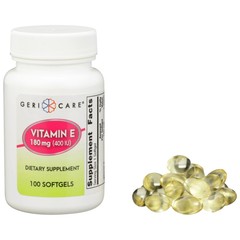 Geri-Care Vitamin E Softgel 400 IU 752-01-GCP 12 Bottles 100 per Bottle