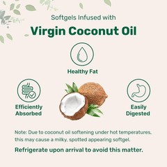 5,000mcg Biotin Softgels – 365 Count for Ultimate Hair, Skin & Nail Care