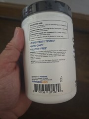 Nutricost Creatine Monohydrate Unflavored Powder 500g 100serv EXP 1/2027
