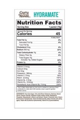 Guru Nanda Hydramate Electrolytes Drink Mix Extra Hydration W/ Vitamins 2 Boxes.