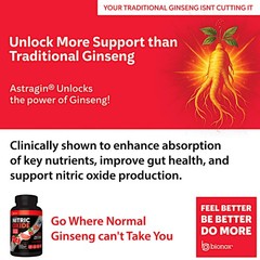 Bionox Ultimate Nitric Oxide, w/AstraGin Ginseng, Raspberry Lemonade,4.6Oz