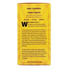 Nature’s Secret Ultimate Cleanse Program,Multi-Herb 120 Tabs&Multi-Fiber 120Tabs