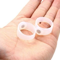 LOSE WEIGHT LOSS Get SLIM Fitness Silicone Magnetic Toe Rings US SELLER 1 Pair