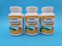 Doctors Preferred Clinical Grade Berberine 63 Count Lot Of 3 Expiry 07/27