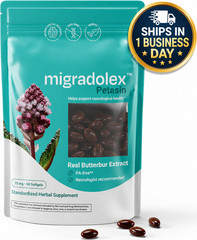 Migraine Relief Supplement Migradolex TM Petasin Made in Germany