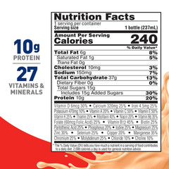BOOST Original Nutritional Drink, Peaches & Creme, 24ct