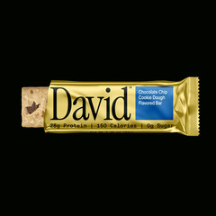 David Protein Bars 16 Pack Variety | 28g Protein Low Carb 0g Sugar, Gym Snack